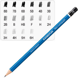 Matita grafite Mars Lumograph 100-HB Staedtler