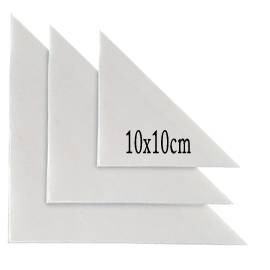 10 BUSTE ADESIVE TASCA TR 10 TRIANGOLARE 10X10CM