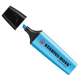EVIDENZIATORE STABILO BOSS BLU 70/31