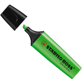 EVIDENZIATORE STABILO BOSS VERDE 70/33