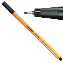 PENNARELLO STABILO POINT 88/46 NERO