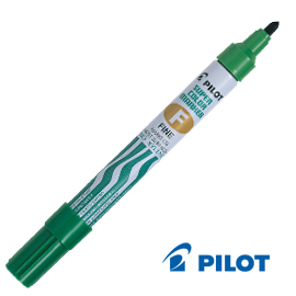 MARCATORE SUPER COLOR PERMANENT VERDE P.TONDA FINE