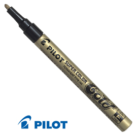 MARCATORE SUPER COLOR GOLD FINE A VERNICE PILOT