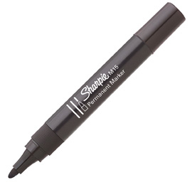 MARCATORE PERMANENTE M15 NERO P.TONDA SHARPIE