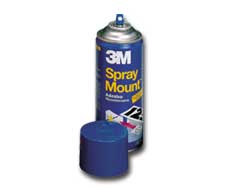 ADESIVO SPRAY 3M MOUNT RIPOSIZIONABILE - TRASPARENTE 400ML