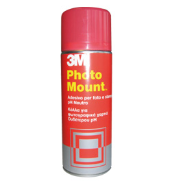 ADESIVO SPRAY 3M PHOTO MOUNT ALTA QUALITA' - TRASPARENTE 400ML