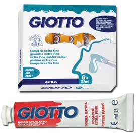 TEMPERA GIOTTO TUBO 7 (21ML) BIANCO 01