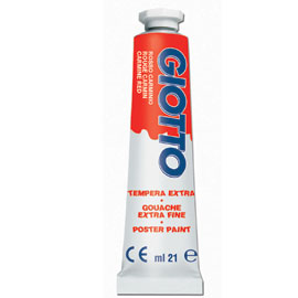 TEMPERA GIOTTO TUBO 7 (21ML) ROSSO SCARLATTO 08