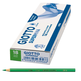PASTELLO SUPERMINA MONOCOLORE VERDE 18
