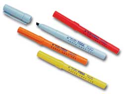 SCATOLA 12 EVIDENZIATORI HIGHLIGHTER AZZURRO TRATTO FLUO