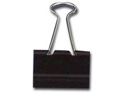 SCATOLA 12 DOUBLE CLIPS 32MM ART.510/2