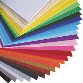 BLISTER 10FG CARTONCINO 35X50 220GR ROSSO CARTACREA FABRIANO