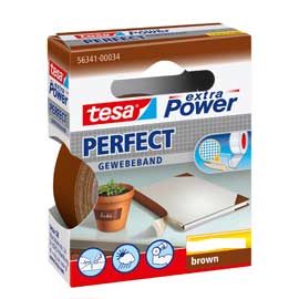 NASTRO ADESIVO TELATO 38MMX2,7MT MARRONE 56343 XP PERFECT