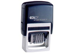 TIMBRO NUMERATORE 6 COLONNE 3,8MM S126 AUTOINCHIOSTRANTE COLOP