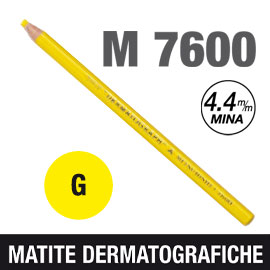MATITA DERMATOGRAFICA 7600 GIALLO