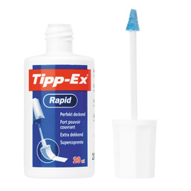 BOX 10 CORRETTORI LIQUIDO RAPID TIPP-EX 20ML BIC