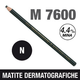 MATITA DERMATOGRAFICA 7600 NERO