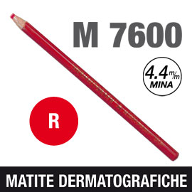 MATITA DERMATOGRAFICA 7600 ROSSO