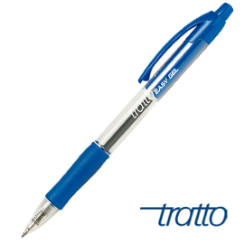 PENNA SFERA SCATTO BLU 0.5MM TRATTO EASY GEL