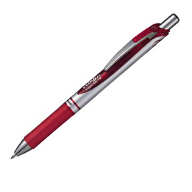 ROLLER ENERGEL XM BL77 CLICK ROSSO 0.7MM PENTEL