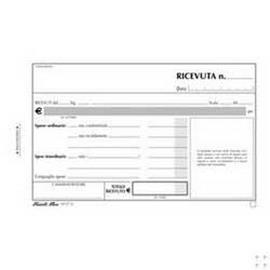 BLOCCO RICEVUTE D'AFFITTO 50/50 FOGLI AUTORIC. 9,9X17 E5504C