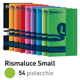 Carta RISMALUCE SMALL A4 90gr 100fg pistacchio 54 FAVINI
