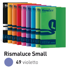 Carta RISMALUCE SMALL A4 90gr 100fg viola 49 FAVINI