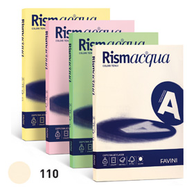 Carta RISMACQUA SMALL A4 90gr 100fg avorio 110 FAVINI