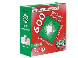 DISPENSER 600 QUADRATINI BIADESIVI PER FOTO ART.630