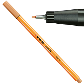 PENNARELLO STABILO POINT 88/89 OCRA SCURO