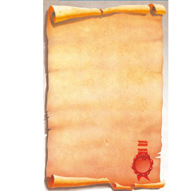 CARTA CON STAMPA "PERGAMENA" A4 80GR 25FG DECADRY
