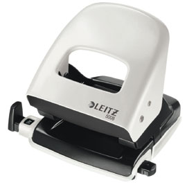PERFORATORE 2 FORI NEXXT SERIES 5008 WOW BIANCO PERLA MAX 30FG LEITZ