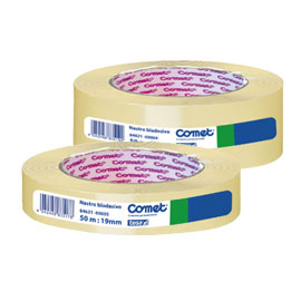 NASTRO BIADESIVO 50MTX25MM TRASP. 64-621 TERMO SINGOLO COMET