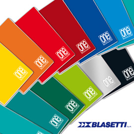 MAXIQUADERNO 210x297mm A4 20fg+1 80gr commerciale ONE COLOR BLASETTI