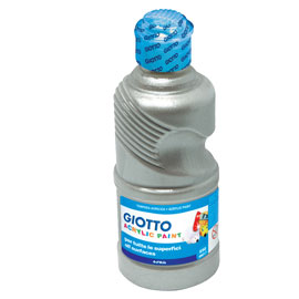 TEMPERA PRONTA ACRILICA GIOTTO 250ML ARGENTO