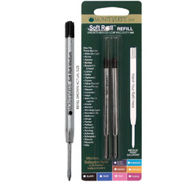 Blister 2 refill per SFERA Parker ® BLU PUNTA LARGE