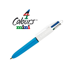 SCATOLA 12 PENNE SFERA SCATTO 4 Colours™ MINI 1.0mm BIC