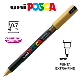 MARCATORE UNI POSCA Pen PC1M ORO ULTRA FINE