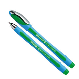 PENNA A SFERA SLIDER MEMO XB verde SCHNEIDER