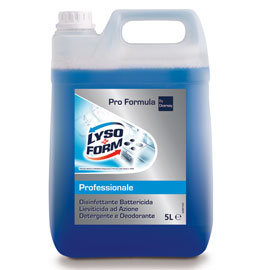 DETERGENTE PAVIMENTI DISINFETTANTE LYSOFORM 5 LITRI CLASSICO