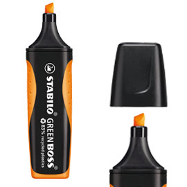 Evidenziatore STABILO® GREEN BOSS® 83recycled ARANCIO