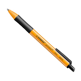 Penna a sfera a scatto POINTBALL® GREEN STABILO 0,5mm nero