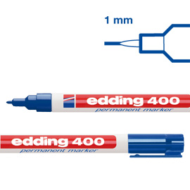 MARCATORE EDDING 400 BLU P.CONICA PERMANENTE