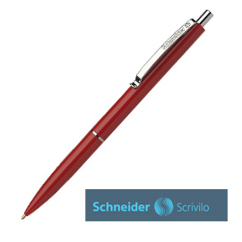 Penna a sfera a scatto K15 punta media rosso SCHNEIDER