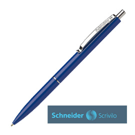 Penna a sfera a scatto K15 punta media blu SCHNEIDER