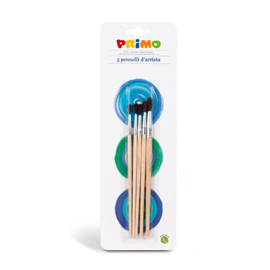 BLISTER 5 PENNELLI TONDI assortiti PRIMO