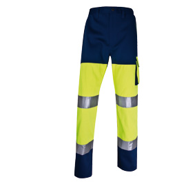 PANTALONE ALTA VISIBILITA' PHPAN giallo fluo Tg. L
