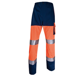 PANTALONE ALTA VISIBILITA' PHPAN arancio fluo Tg. L