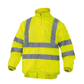 GIUBBOTTO ALTA VISIBILITA' RENO giallo fluo Tg. XL