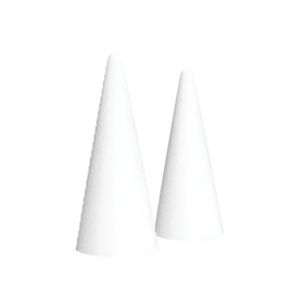 CONO in POLISTIROLO ESPANSO ø90mm H200mm RI.PLAST